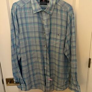 Vineyard Vines Linen Classic Fit Tucker Shirt Men’s